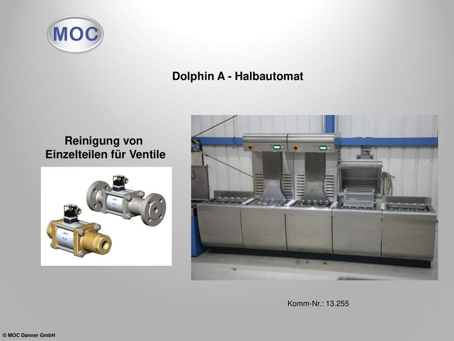 Anwendungsbeispiele - Dolphin Halbautomat