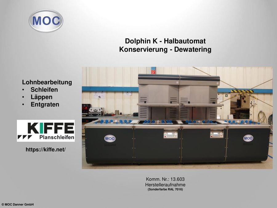 Anwendungsbeispiele - Dolphin Halbautomat