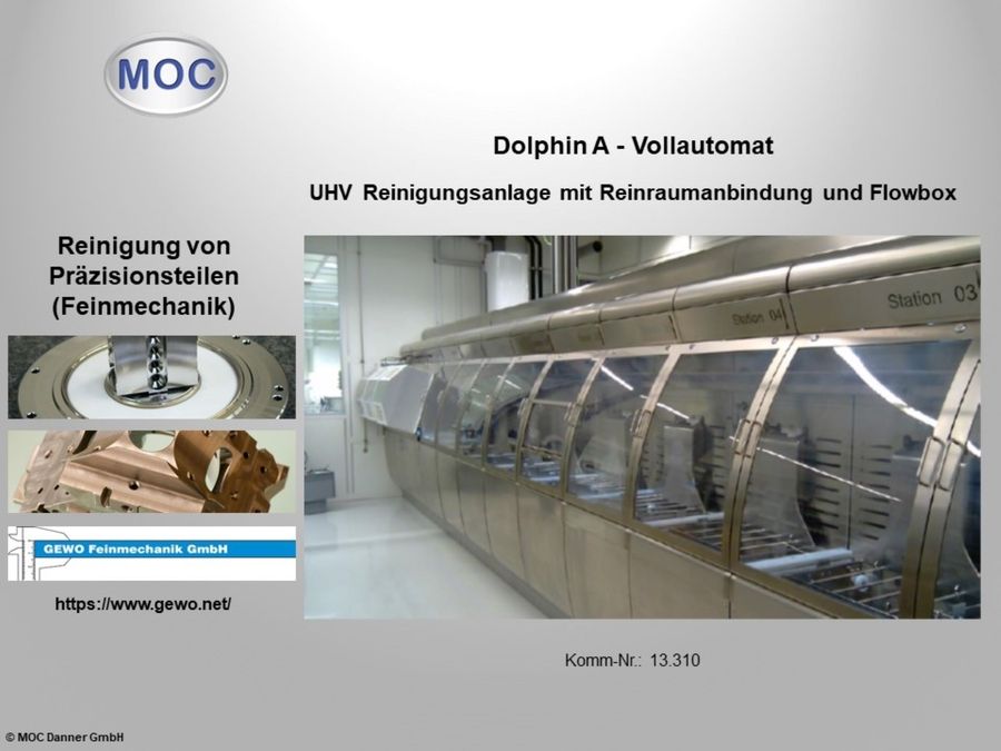 Anwendungsbeispiele - Dolphin Vollautomat