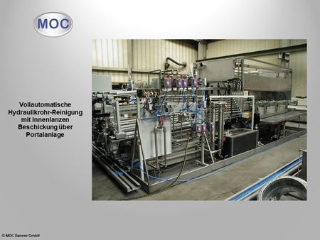 Vollautomatische Hydraulikrohr-Reinigung