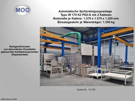 Automatische Spritzenreinigungsanlage