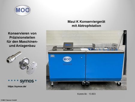 Konservieren von Präzisionsteilen für den Maschinen- und Anlagenbau